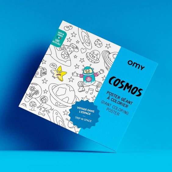 Giant Coloring Poster - Cosmos - Hank & Sylvie's
