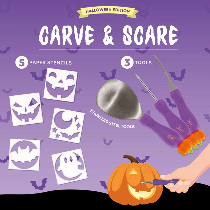 Halloween Pumpkin Decorating Kit