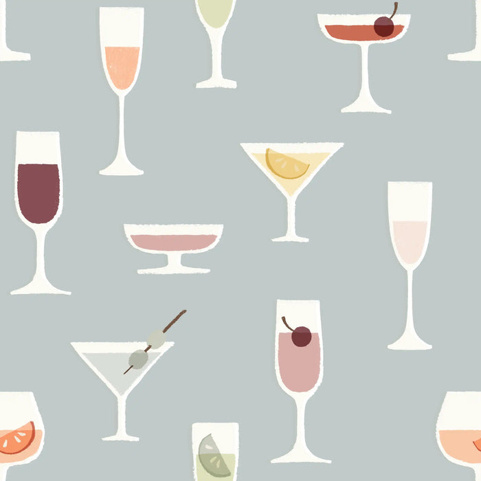 Happy Hour Blue - Family Fabrics B.V.