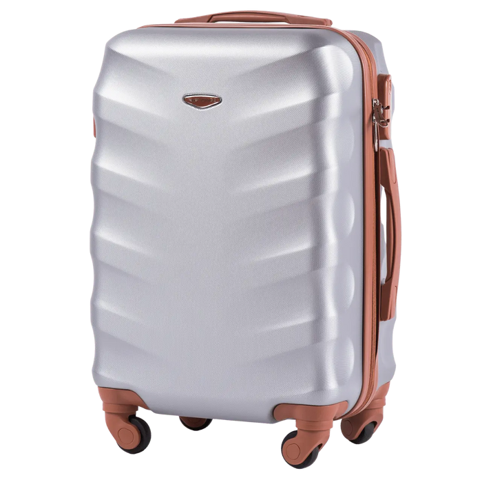 Walizka kabinowa twarda Wings Albatross 20" SILVER WHITE ALBATROSS COLLECTION