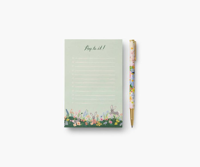 Hop To It! Notepad