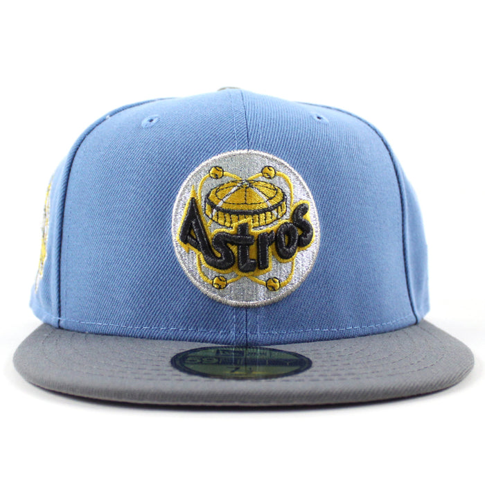 Houston Astros 1986 All Star Game New Era 59Fifty Fitted Hat (Sky Blue Storm Gray Gray Under Brim)