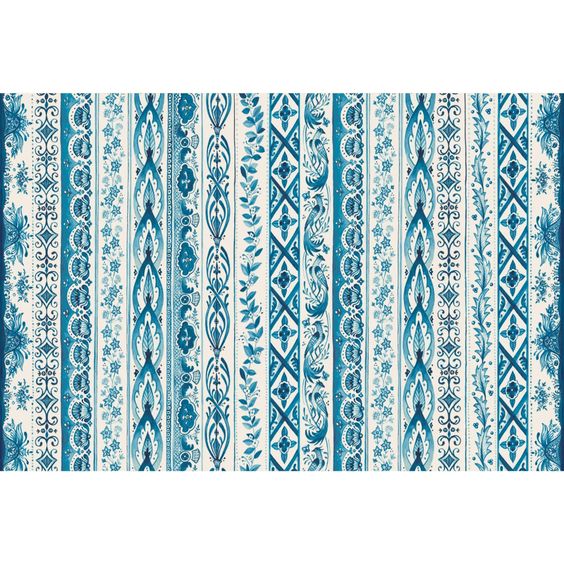 Hank & Sylvie's - Indigo Chinz Placemat - Hester & Cook