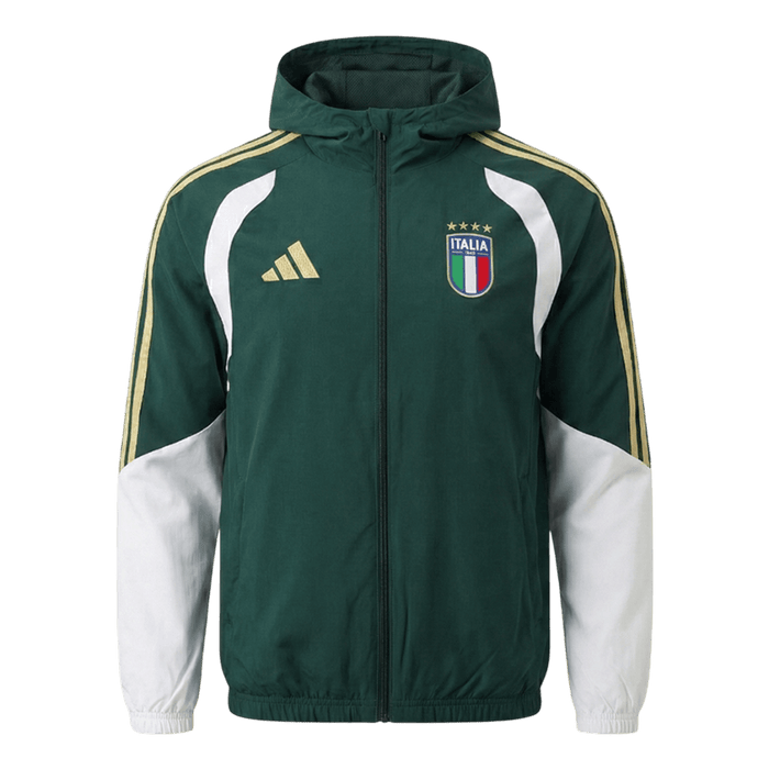 Italy Hoodie Training Tracksuit Kit(Top+Pants) 2026 Green