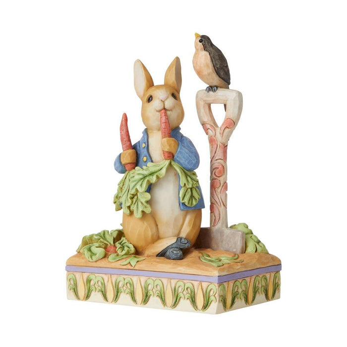 Jim Shore Beatrix Potter - Peter Rabbit in Garden Figurine 6008743