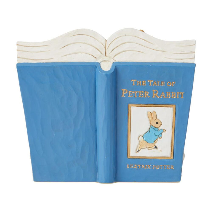 Jim Shore Beatrix Potter - Peter Rabbit Storybook Figurine 6008742