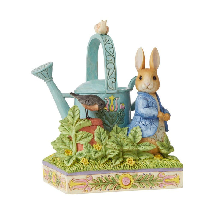 Jim Shore Beatrix Potter - Peter Rabbit with Watering Can Figurine 6008744