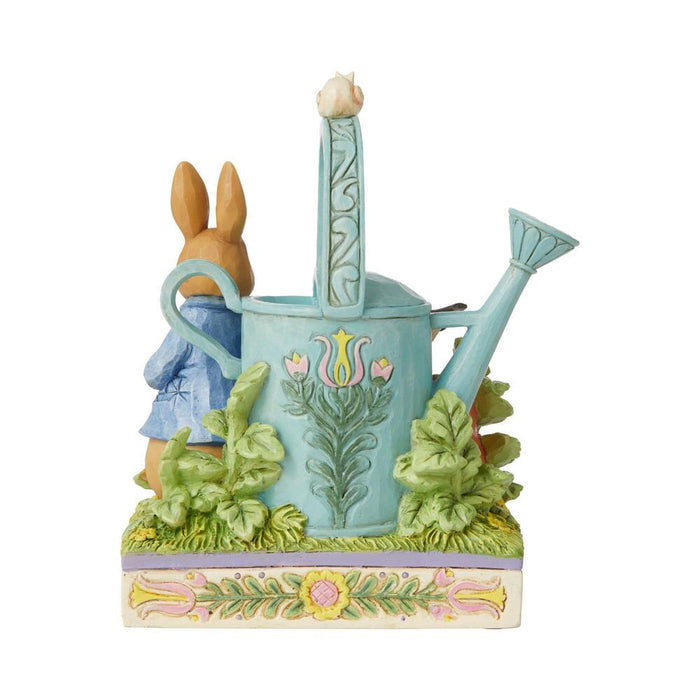 Jim Shore Beatrix Potter - Peter Rabbit with Watering Can Figurine 6008744