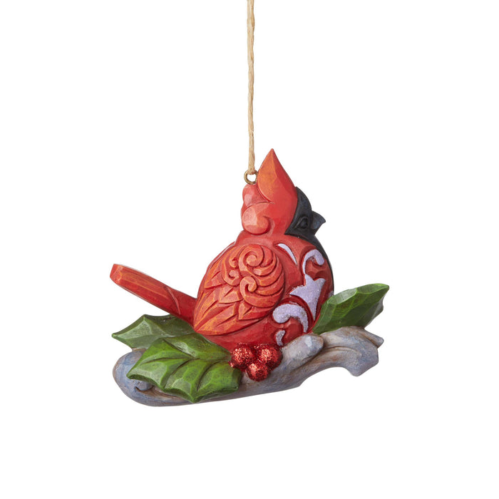 Jim Shore Heartwood Creek - Cardinal on Branch Ornament 6005690