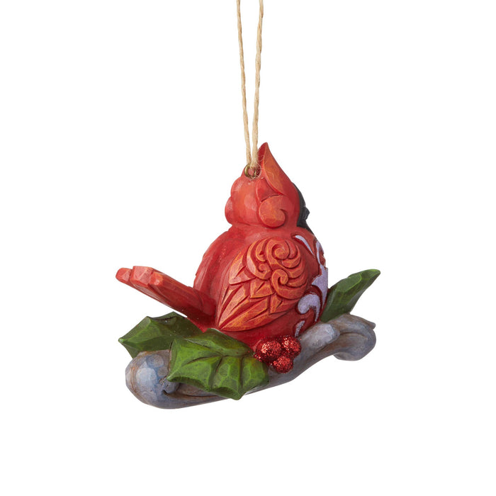 Jim Shore Heartwood Creek - Cardinal on Branch Ornament 6005690