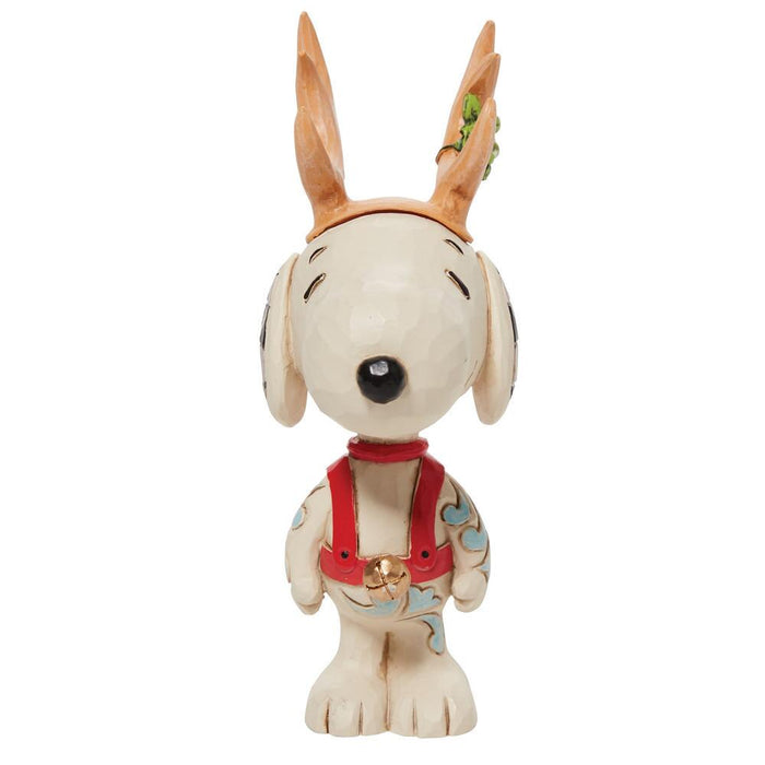 Jim Shore Peanuts - Reindeer Snoopy Figurine 6010327