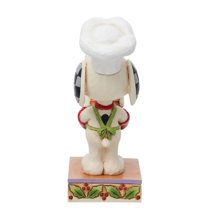 Jim Shore x Peanuts - Snoopy with Gingerbread House Holiday Figurine 6013045