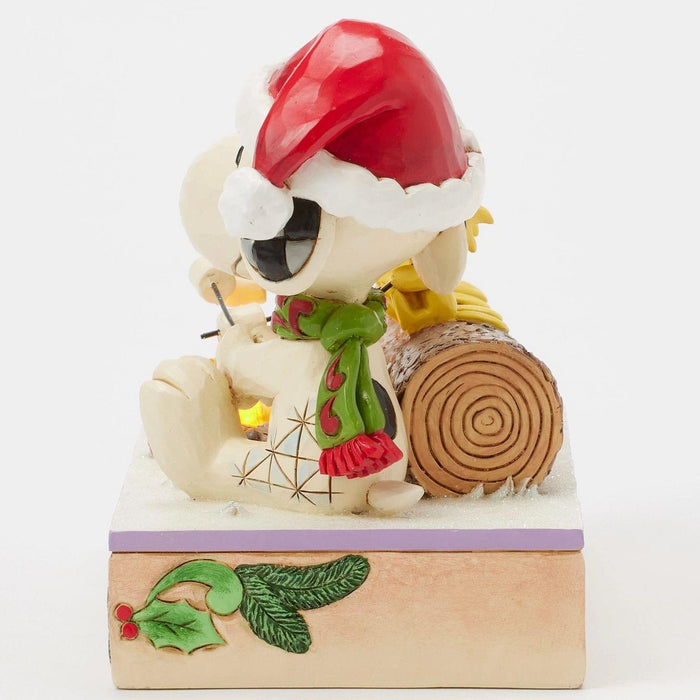 Jim Shore x Peanuts - Snoopy & Woodstock Campfire Companions Figurine 6017235