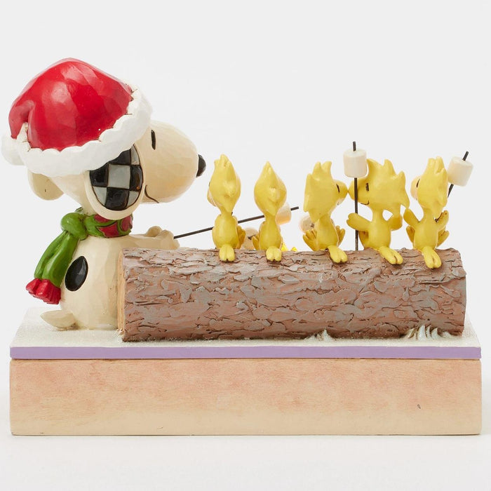 Jim Shore x Peanuts - Snoopy & Woodstock Campfire Companions Figurine 6017235