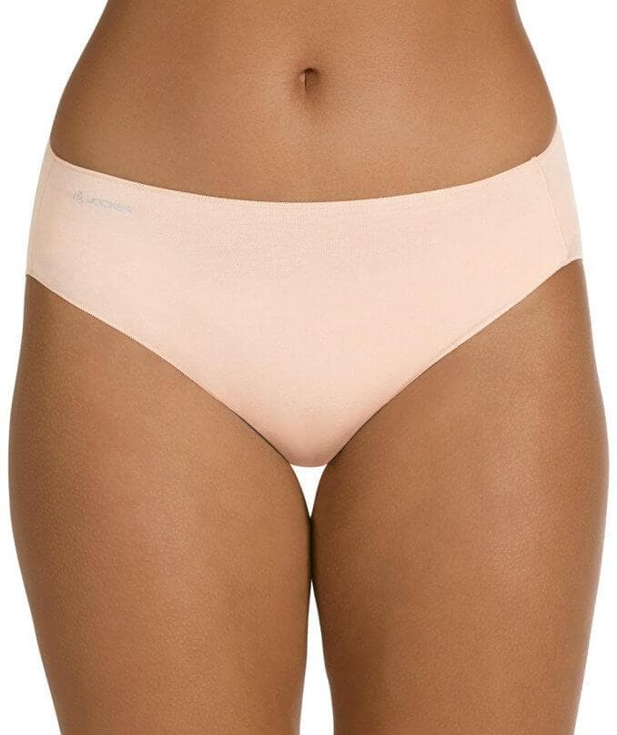 Jockey No Panty Line Promise Bamboo Naturals Hi Cut Brief - Dusk Knickers 8
