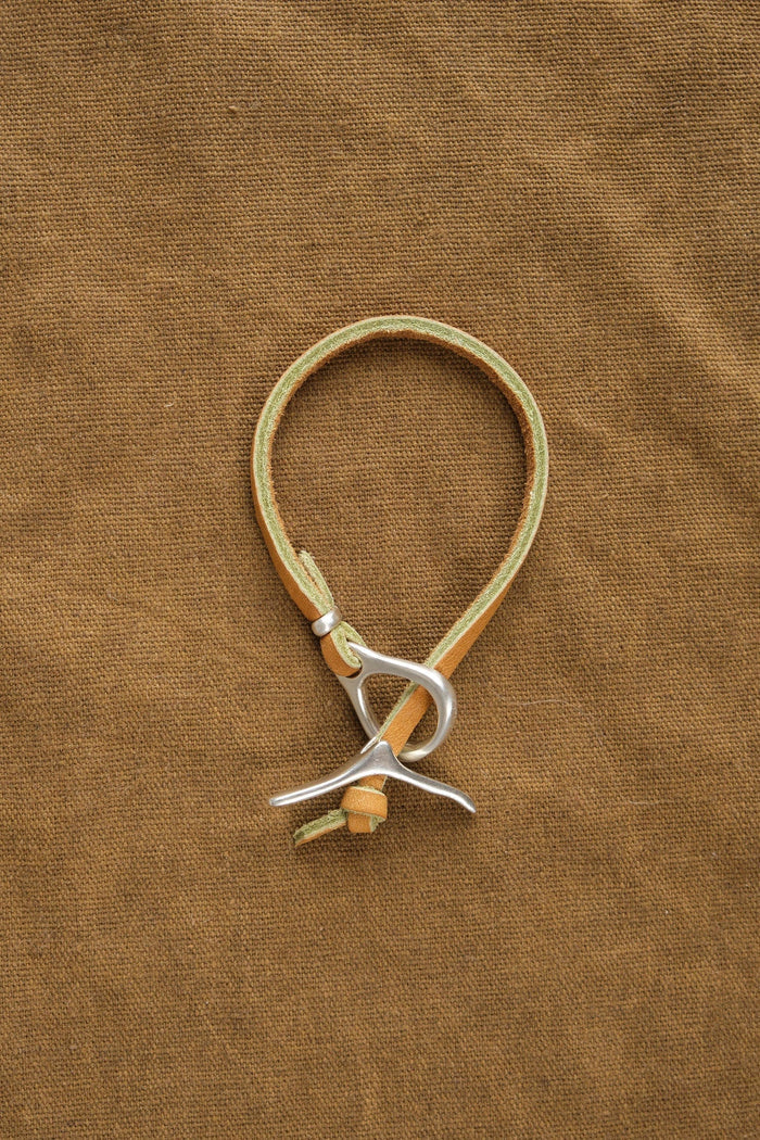 Jill Platner Jewelry Bracelets JP Clasp Rawhide Bracelet in Tan Tan / 7"