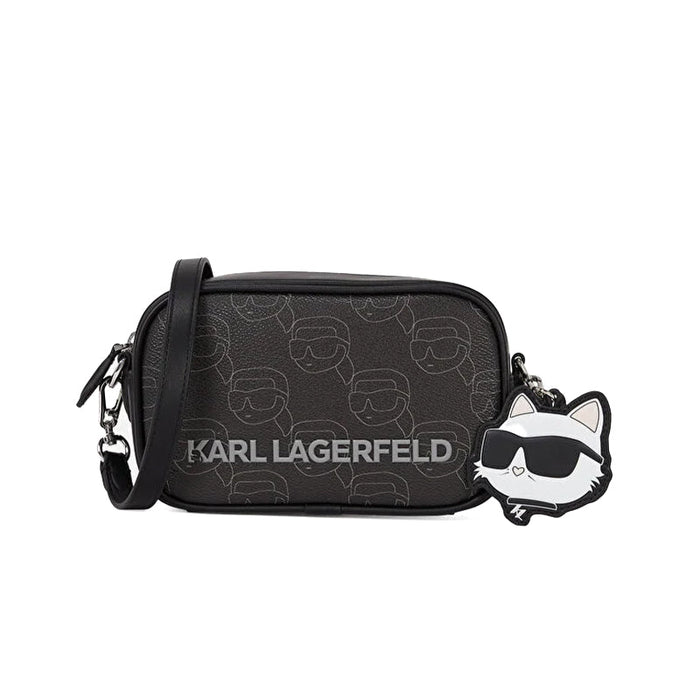 Karl Lagerfeld Black Women's Crossbody Bag A1W301351rh Bag KB32 - Runner