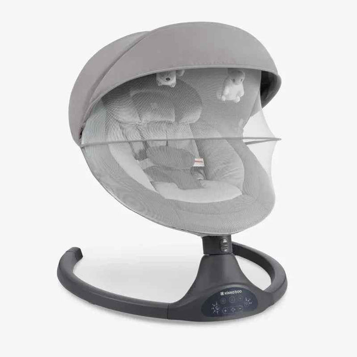 KikkaBoo® Električni gugalnik Codie Light Grey 2025 KikkaBoo