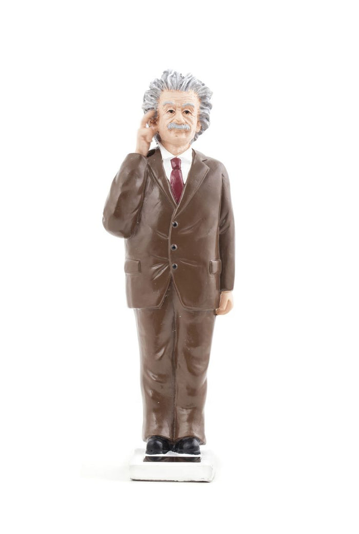 Kikkerland - Albert Einstein Solar Energy Powered Waving Statue