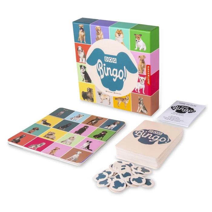 Kikkerland Design Inc Dog Bingo - Dog.Dog.Cat.