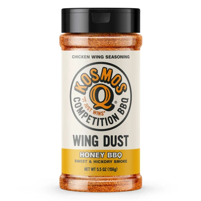 Kosmo's Q Honey BBQ Wing Dust 6 oz.