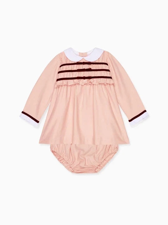 La Coqueta Garcia Baby Dress in Pink