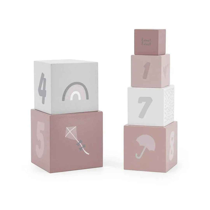 Label Label® Kocke s številkami Pink Label Label