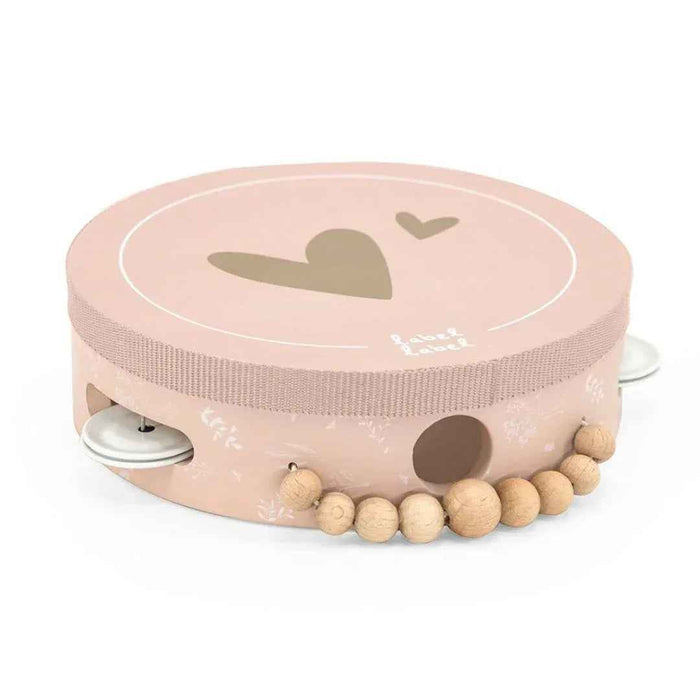 Label Label® Leseni tamburin Pink Label Label