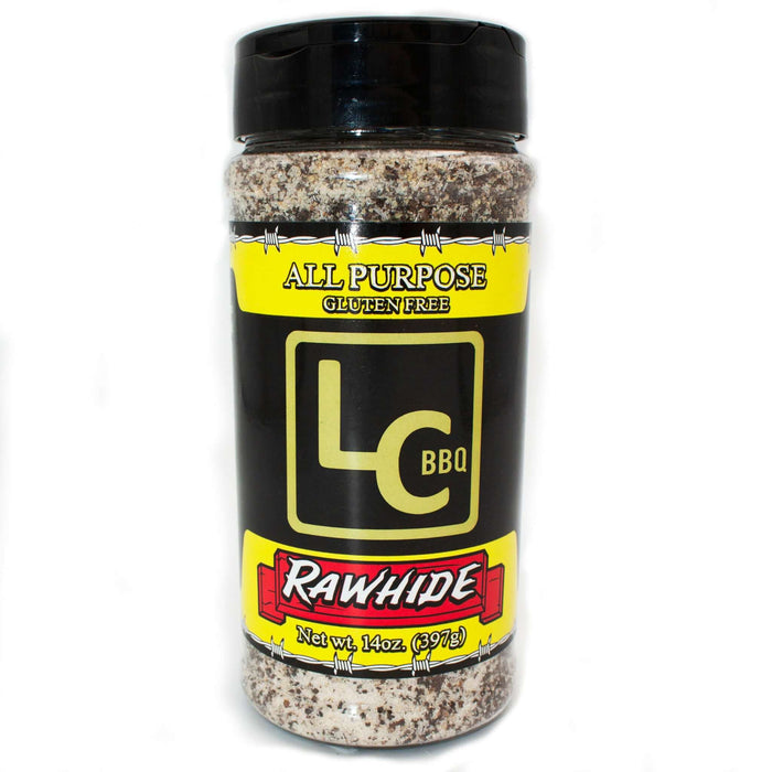LC BBQ Rawhide Dry Rub 14 oz.