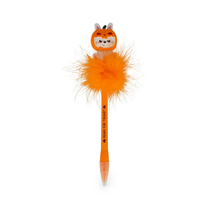 Light Up Gel Pen - Bunny Pumpkin