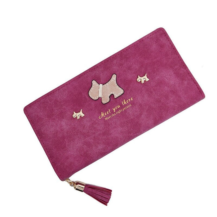 Lilu Westie Long Wallet