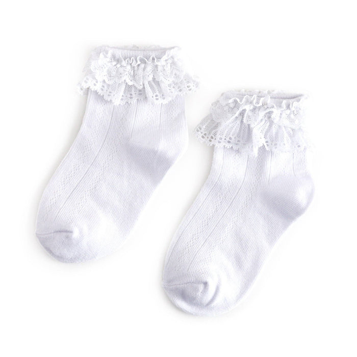 Little Stocking Co. Lace Bobby Socks - Multiple Colors!