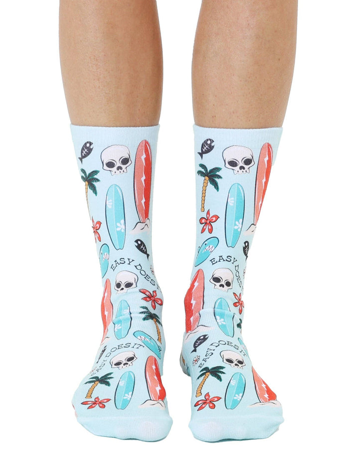 Living Royal Crew Socks - Surfin' Extreme