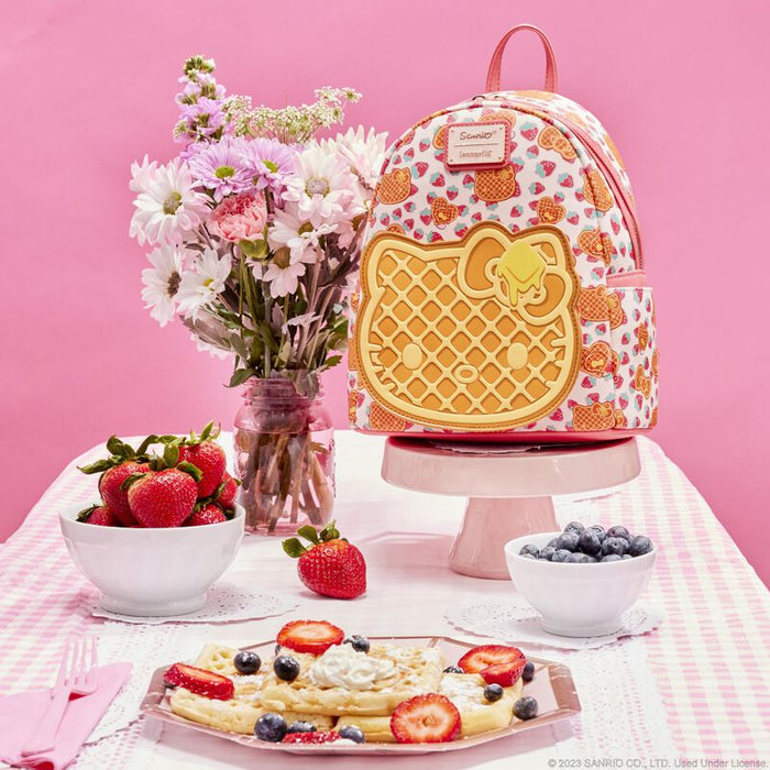 Loungefly x Sanrio - Hello Kitty Breakfast Waffle Backpack SANBK0481