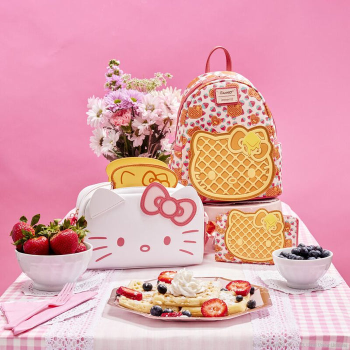 Loungefly x Sanrio - Hello Kitty Breakfast Waffle Backpack SANBK0481