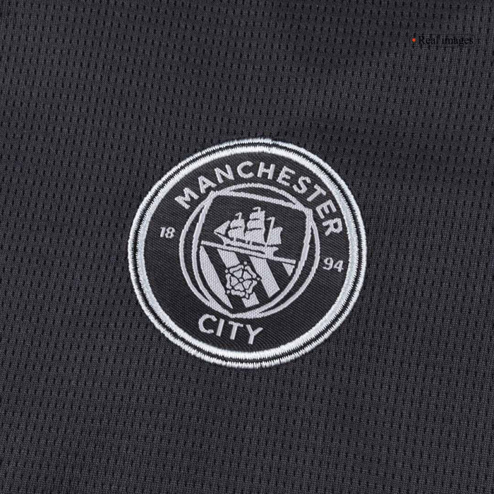 Manchester City Away Kids Soccer Jerseys Kit 2025/26