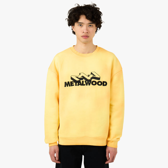 Metalwood Mountaineer Crewneck / Gold