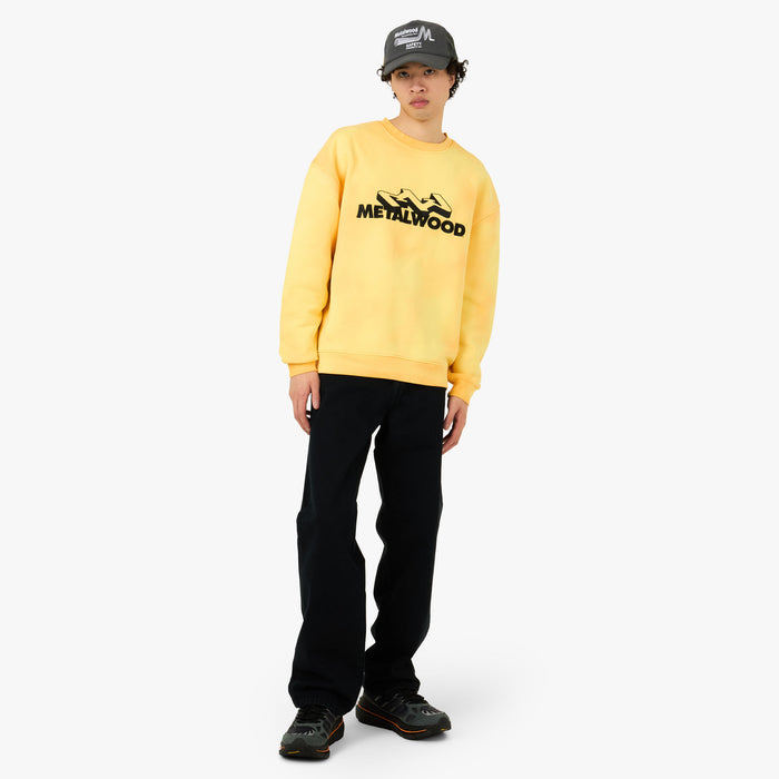 Metalwood Mountaineer Crewneck / Gold