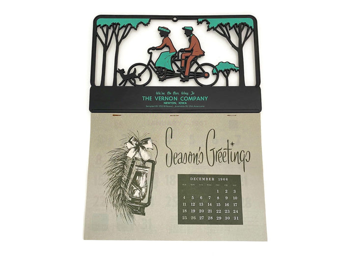 Midcentury Christmas 1967 Calendar at Duckwells