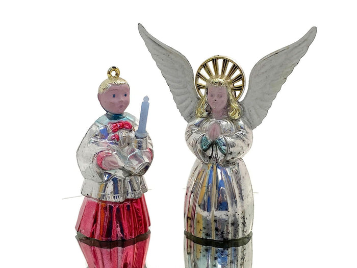Midcentury Plastic Christmas Ornaments by Bradford at Duckwells