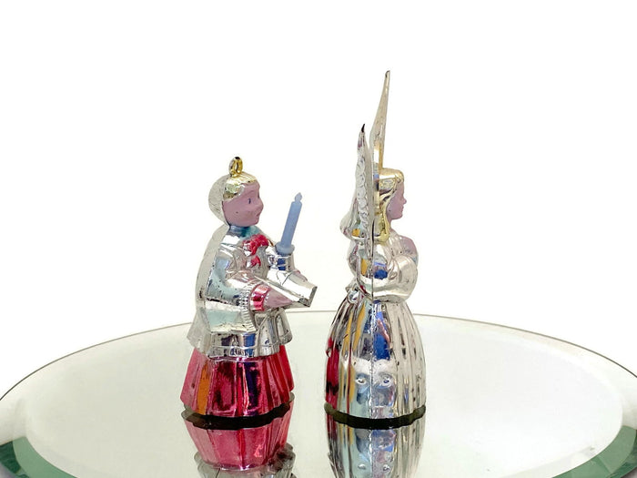 Midcentury Plastic Christmas Ornaments by Bradford at Duckwells