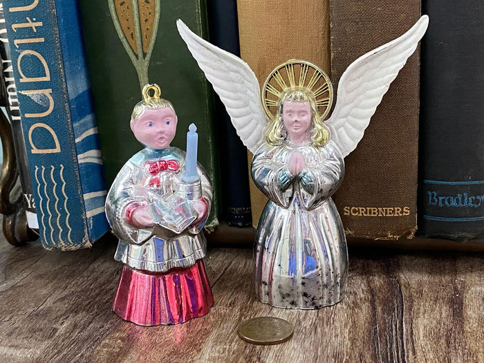 Midcentury Plastic Christmas Ornaments by Bradford at Duckwells