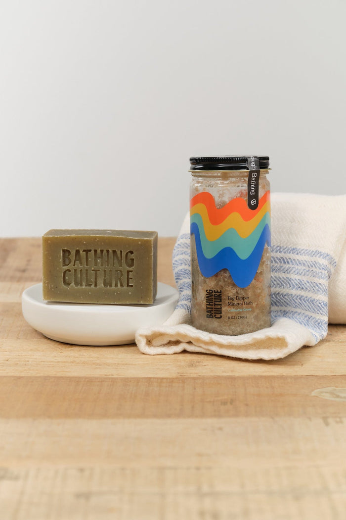 Bathing Culture Beauty Bar Soap Mind and Body Bar Soap Cathedral Grove / 4.58 oz