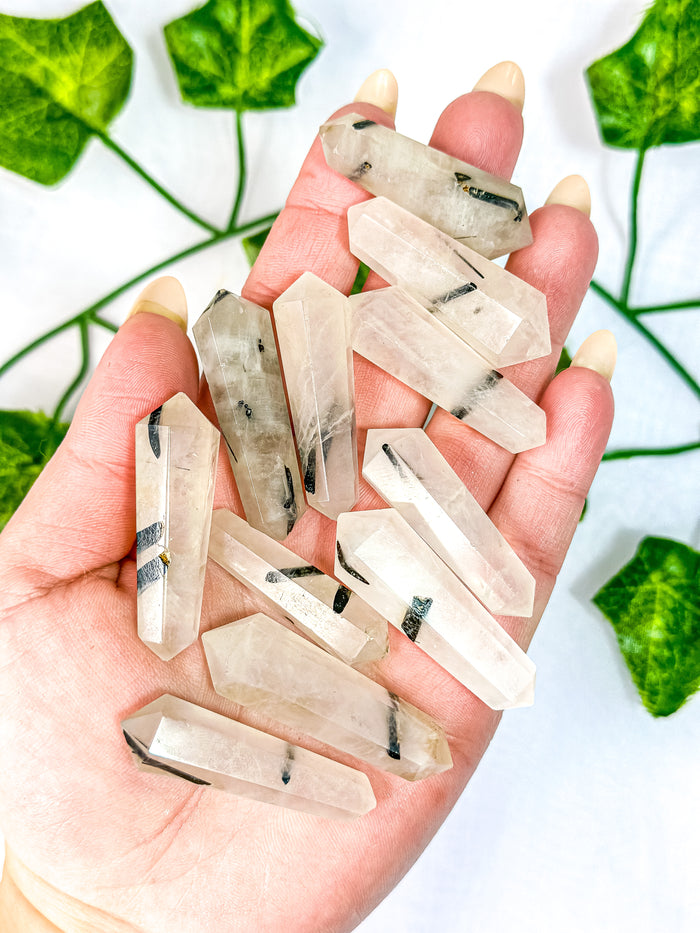 Mini Black Tourmalinated Quartz DT (HD)