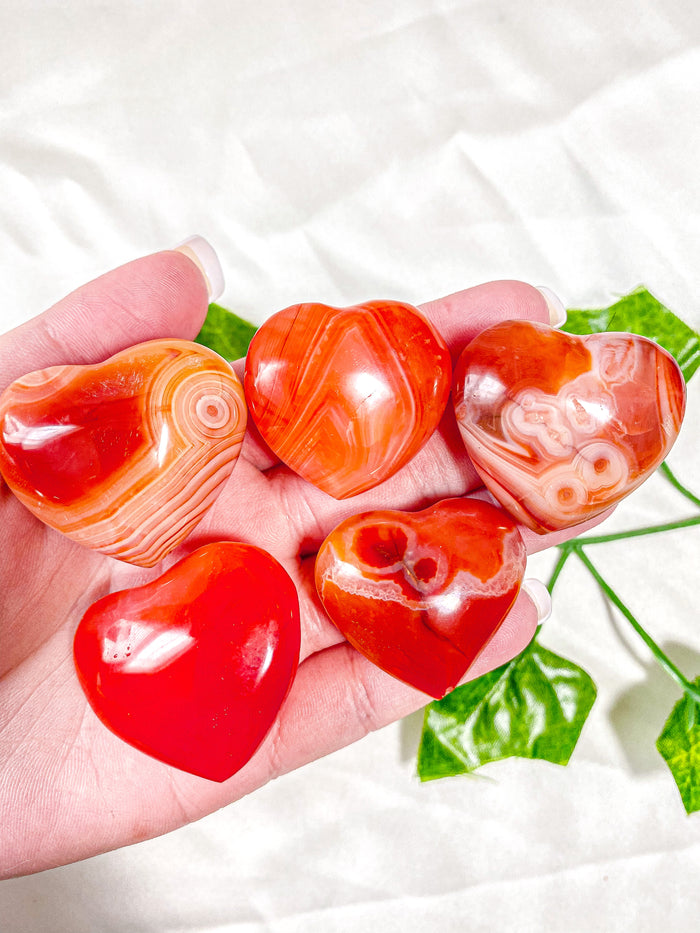 Mini Carnelian Heart