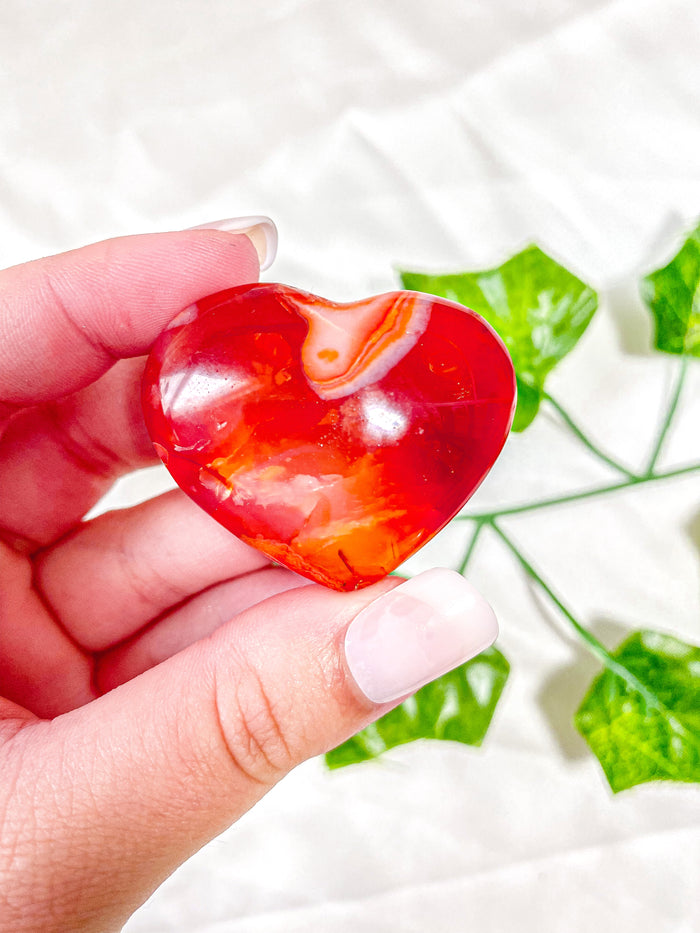 Mini Carnelian Heart