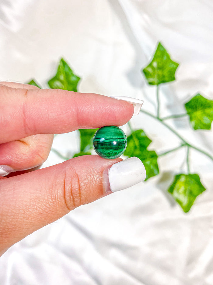 Mini Malachite Sphere