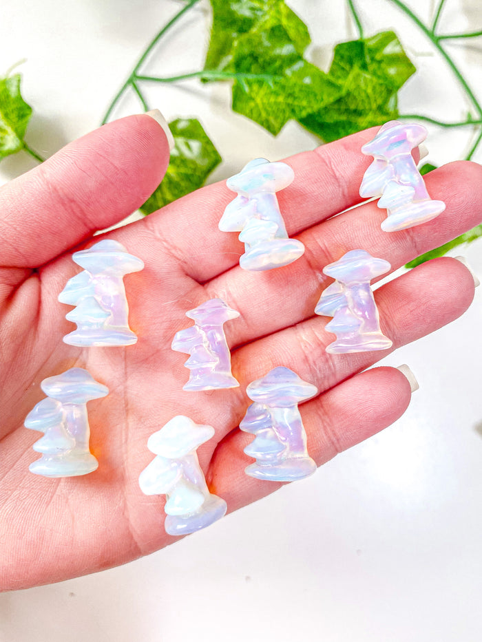 Mini Opalite 3-Head Mushroom