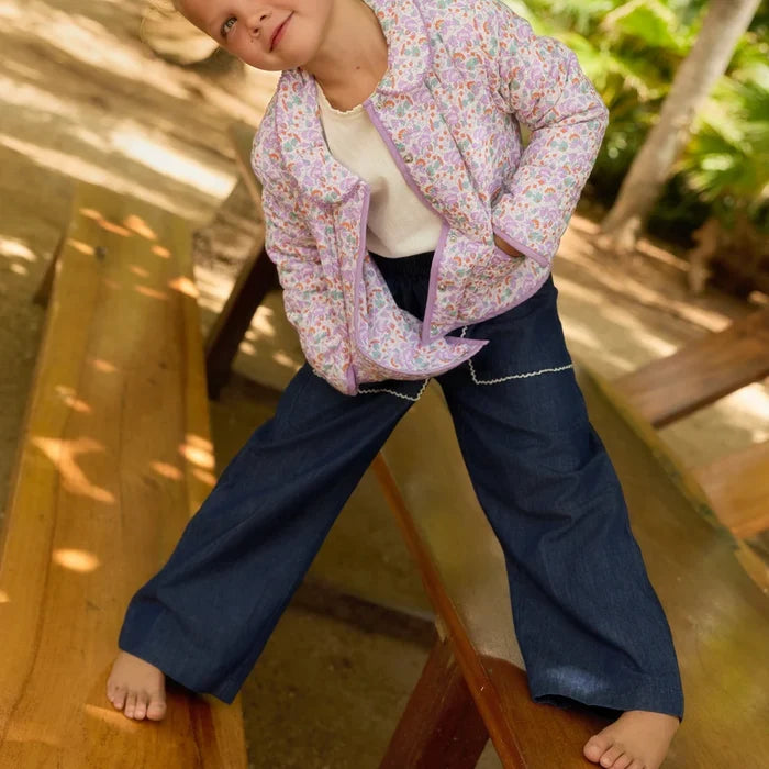 Minnow Girls Chambray Pant