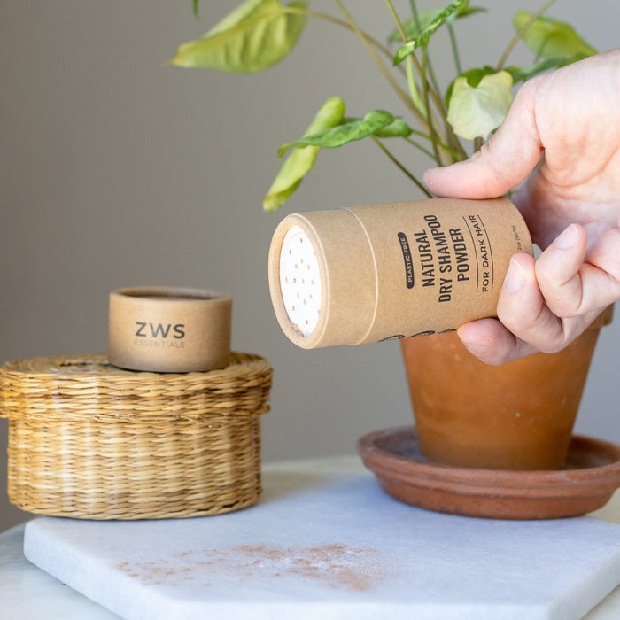 ZWS Essentials Natural Dry Shampoo Powder – Light & Dark Hair